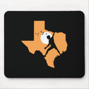 Texas Climbing Bouldering Hobby Rock Mouse Mat