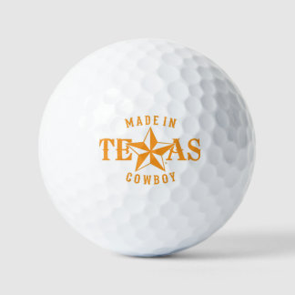 Texas Cowboy Golf Balls