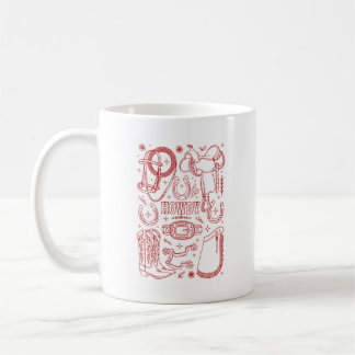 Texas Cowboy Pack Coffee Mug