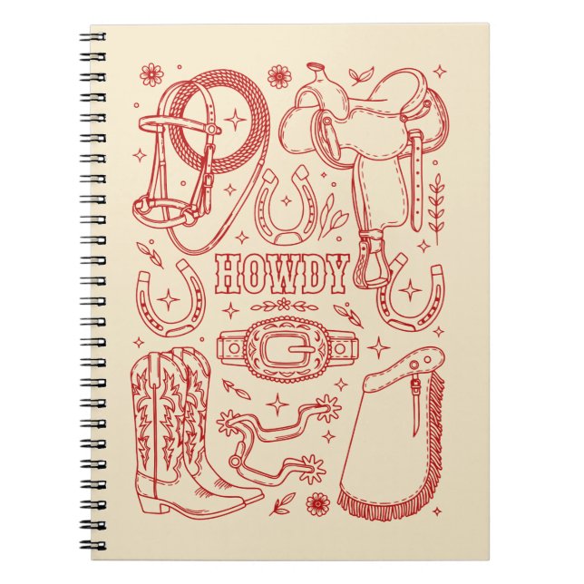 Texas Cowboy Pack Notebook (Front)