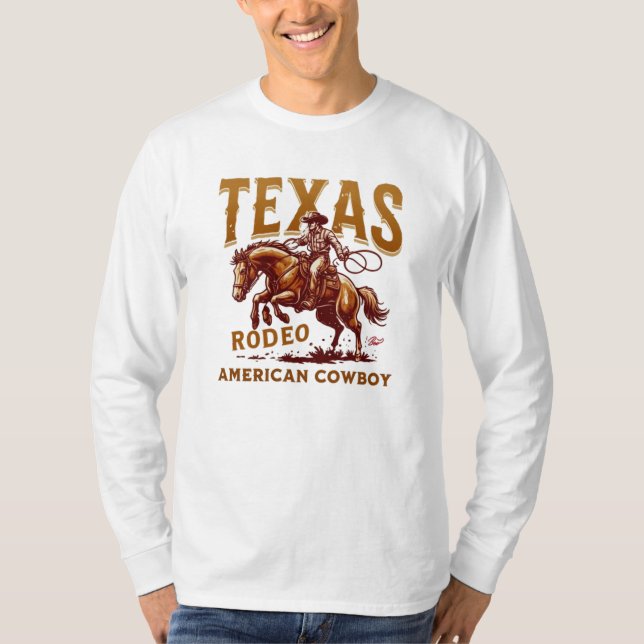 Texas Cowboy T-Shirt (Front)