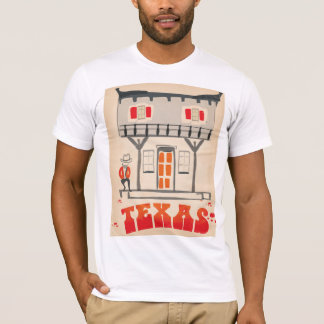 Texas Cowboy Vintage Style travel poster T-Shirt