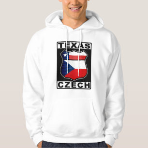 Texas Czech American Hoodie