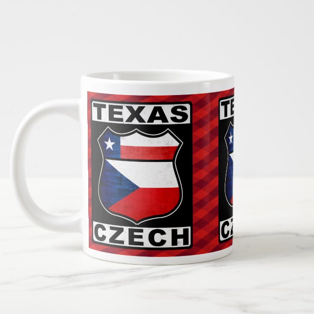 Texas Czech American Mug (Left)
