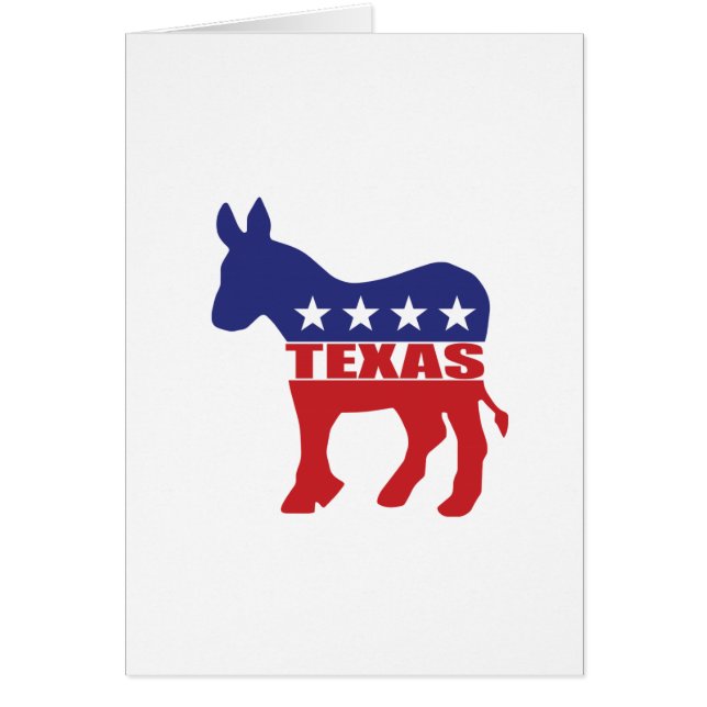 Texas Democrat Donkey (Front)