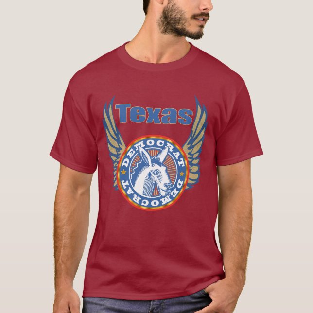 Texas Democrat Party T-shirts (Front)