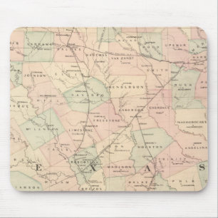 Texas, Eastern Portion Mouse Mat