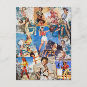 Texas Eclectic : Cowgirl Collection No. 1 Postcard
