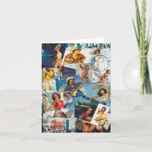 Texas Eclectic " Cowgirl Collection No. 2 Card