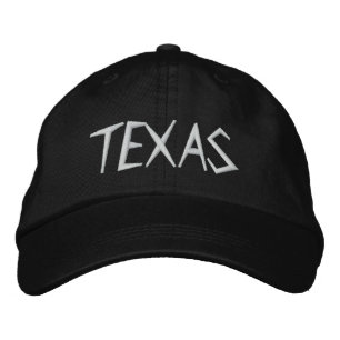 TEXAS EMBROIDERED HAT