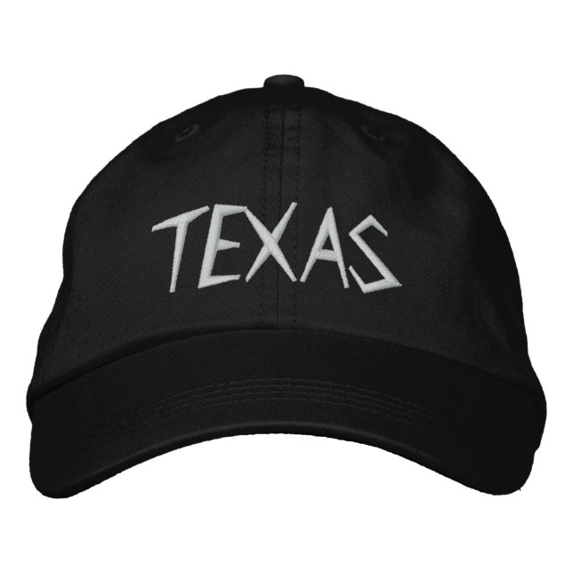 TEXAS EMBROIDERED HAT (Front)