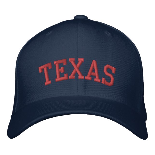 Texas Embroidered Hat (Front)