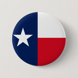 TEXAS FLAG 6 CM ROUND BADGE