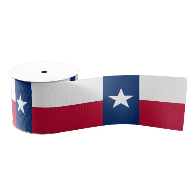 Texas Flag & America States USA travel/sports Grosgrain Ribbon (Spool)