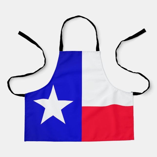 Texas Flag Apron (Front)
