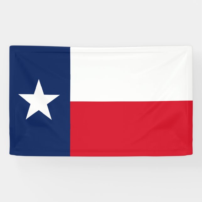 TEXAS Flag - Banner (Horizontal)