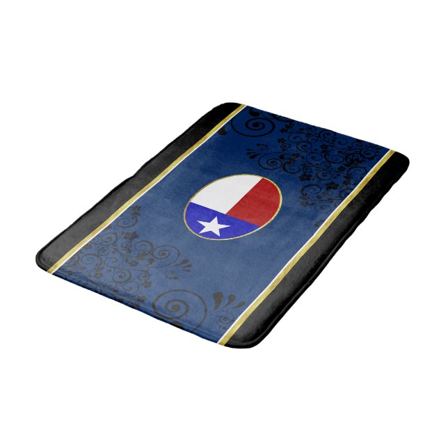 Texas flag bath mat (Angled)