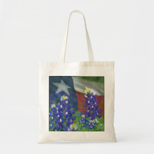 Texas flag bluebonnets bag