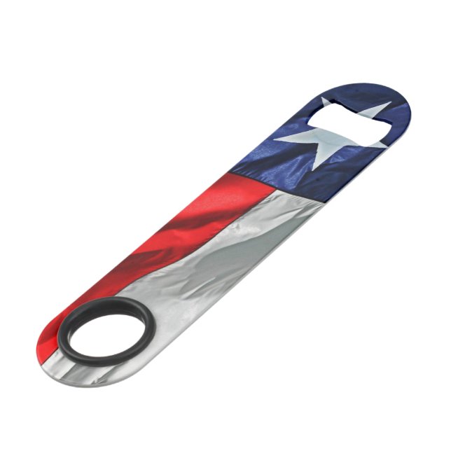 Texas Flag Bottle Opener (Front Angled)