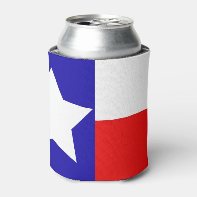 Texas Flag Can Cooler (Can Front)