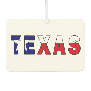 Texas Flag Car Air Freshener