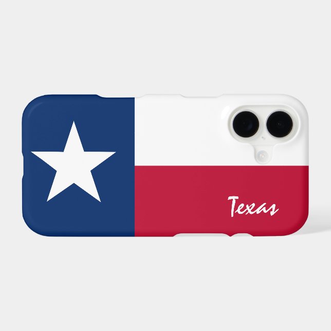 Texas Flag Case & Texas fashion / sports USA (Back (Horizontal))