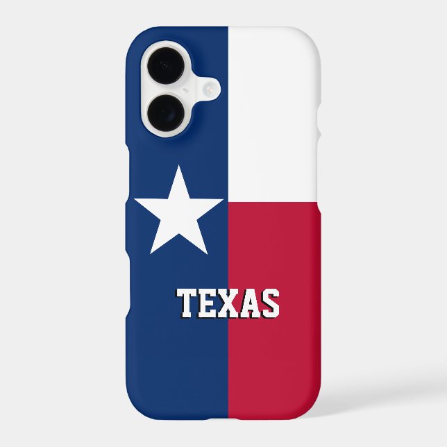 Texas Flag Case, Texas fashion / sports USA (Back)
