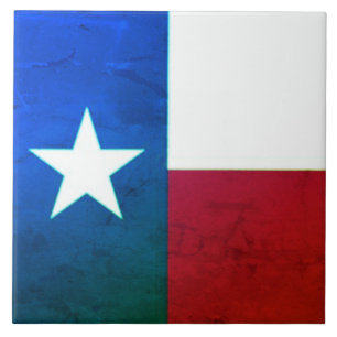 Texas Flag Ceramic Tile