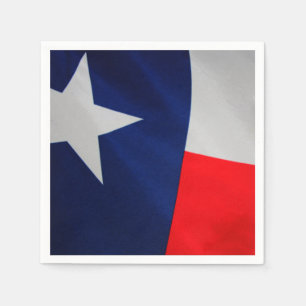 Texas Flag Cocktail Napkins