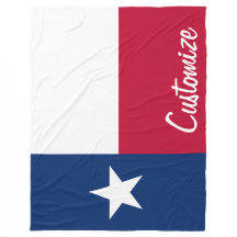 Texas Flag Custom Personalised Text Texan