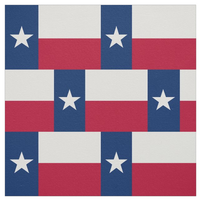 Texas Flag Fabric (Swatch)