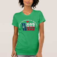 TEXAS FLAG Friendship Unisex