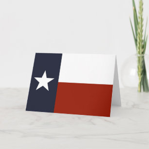 Texas Flag Greeting Card