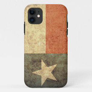 Texas Flag - Grunge iPhone 11 Case
