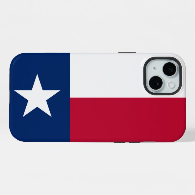 Texas Flag iPhone Case (Back Horizontal)