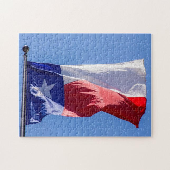 Texas Flag Jigsaw Puzzle (Horizontal)