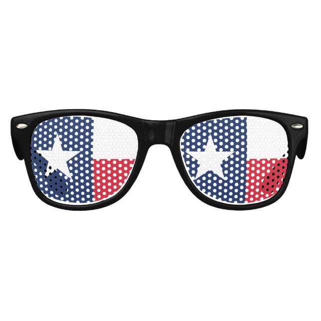 TEXAS FLAG KIDS SUNGLASSES (Front)