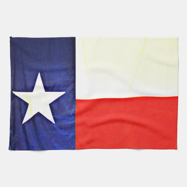 Texas Flag Kitchen Towel (Horizontal)