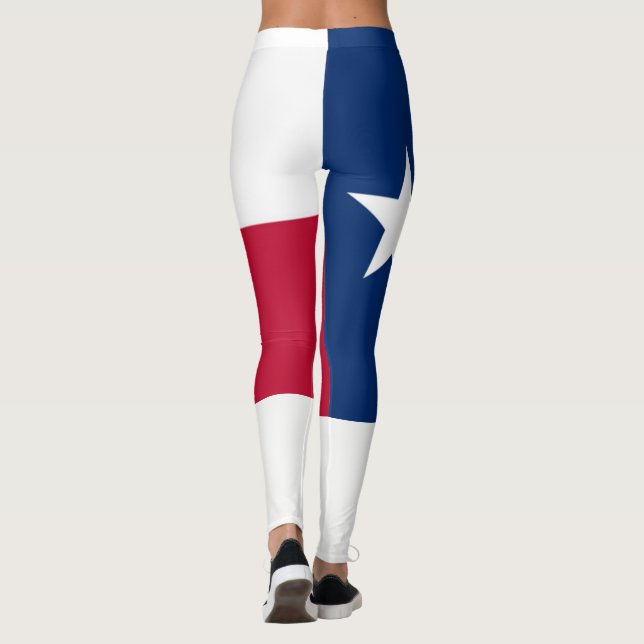 Texas flag leggings (Back)