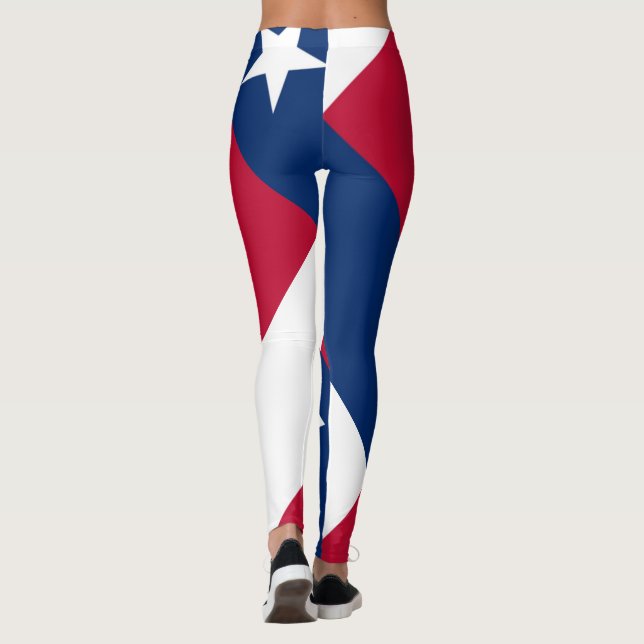 Texas flag leggings (Back)