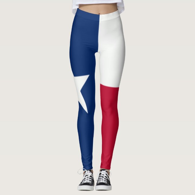 Texas Flag leggings (Front)