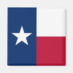Texas flag magnet