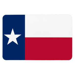 Texas flag magnet