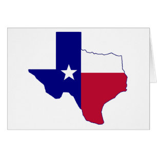 Texas Flag Map