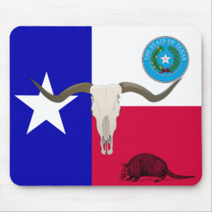 Texas flag mouse mat