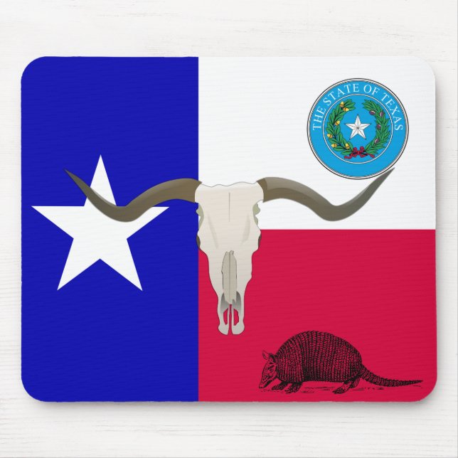Texas flag mouse mat (Front)