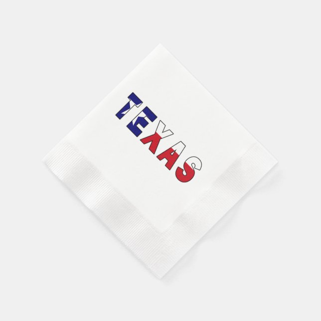 Texas Flag Napkin (Corner)
