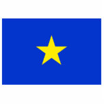 Texas, Flag of Texas (1836–1839) Statuette Standing Photo Sculpture<br><div class="desc">Texas,  Flag of Texas (1836–1839)</div>