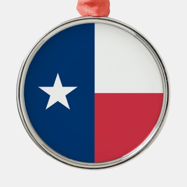 Texas Flag Ornament (Front)