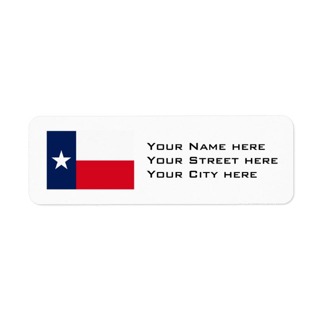 TEXAS Flag Pattern (Front)
